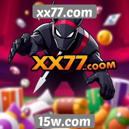 Variedade de jogos disponíveis em xx77.com